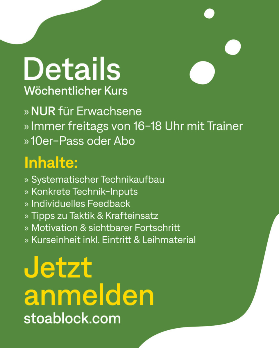 Wöchentlicher Erwachsenen - Kurs – Bild 3