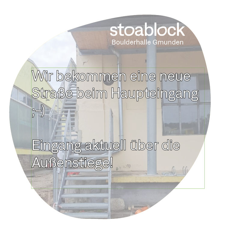 Stoablock Boulderhalle Gmunden